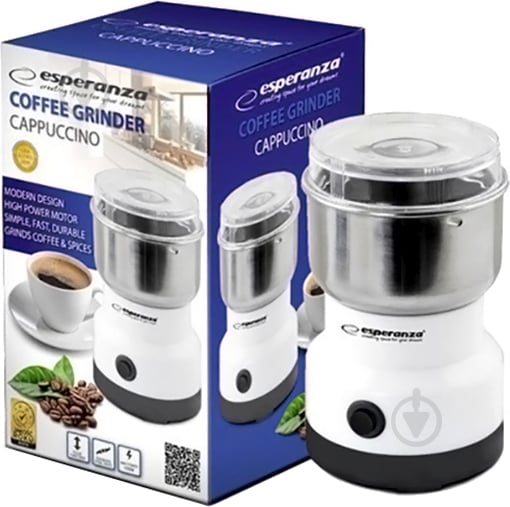 Кавомолка Esperanza COFFEE GRINDER EKC007W - фото 2