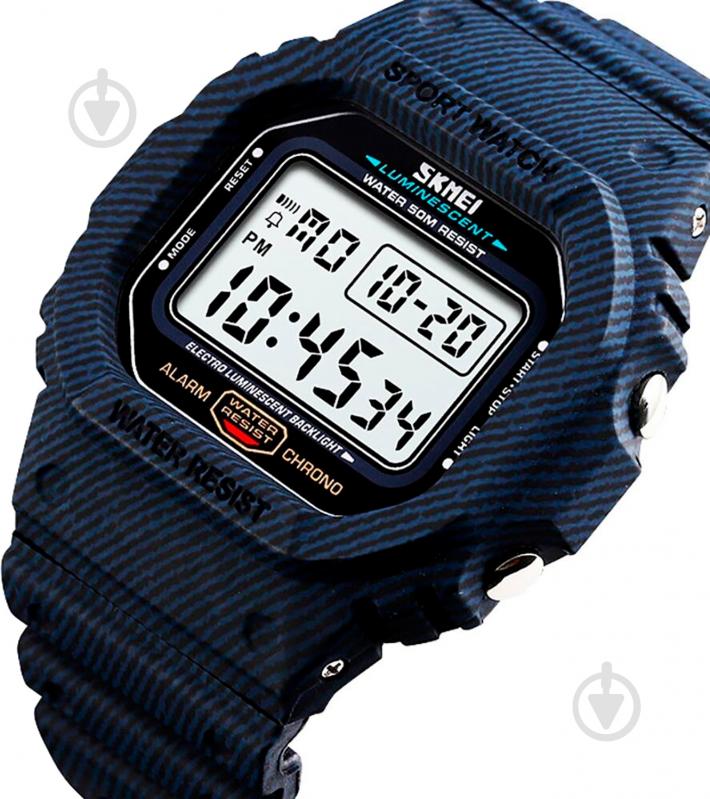Наручные часы Skmei 1471 black (1471BOXDMBL) - фото 2 Наручные часы Skmei 1471 black (1471BOXDMBL) - фото 2