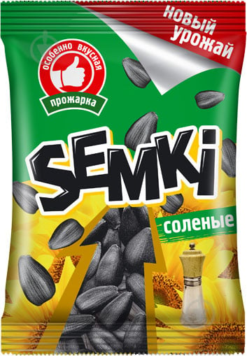 Семечки Semki с солью 80 г (4820078778900 / 4820078778900) - фото 1