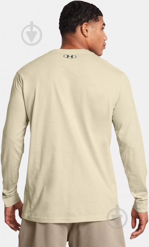 Футболка Under Armour UA SPORTSTYLE LEFT CHEST LS 1329585-273 р.2XL чорний - фото 1