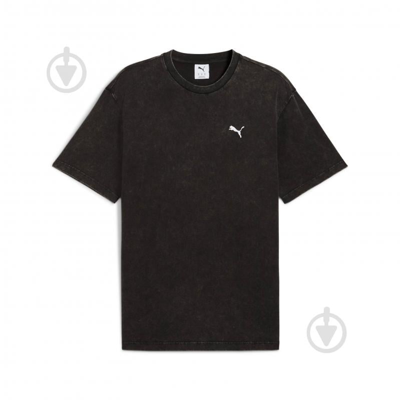 Футболка Puma ESS ELEVATED Relaxed Wash Tee 68804801 р.M чорний - фото 4