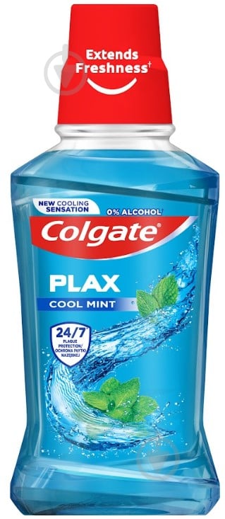 Ополіскувач для ротової порожнини Colgate Plax Cool Mint 250 мл - фото 1