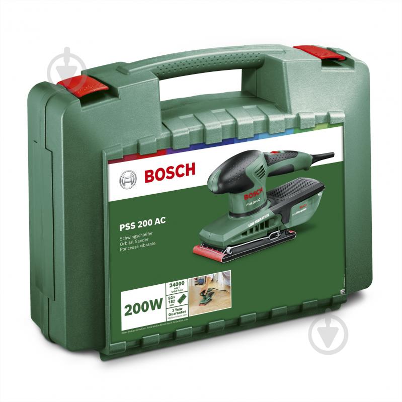 Шлифмашина Bosch PSS 200 AC 0603340100 - фото 3