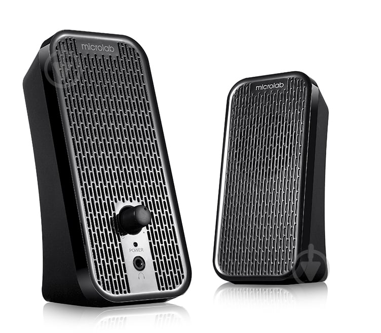 Акустика Microlab B-55 2.0 black - фото 3 Акустика Microlab B-55 2.0 black - фото 3