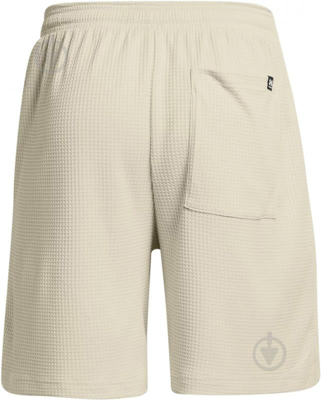 Шорты Under Armour UA RIVAL WAFFLE SHORT 1383107-273 р. M бежевый - фото 4