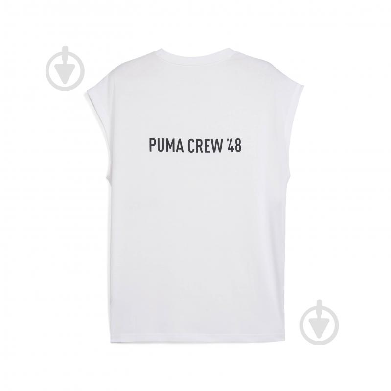 Майка Puma GRAPHIC CUTOFF TANK 52762002 р.S білий - фото 5