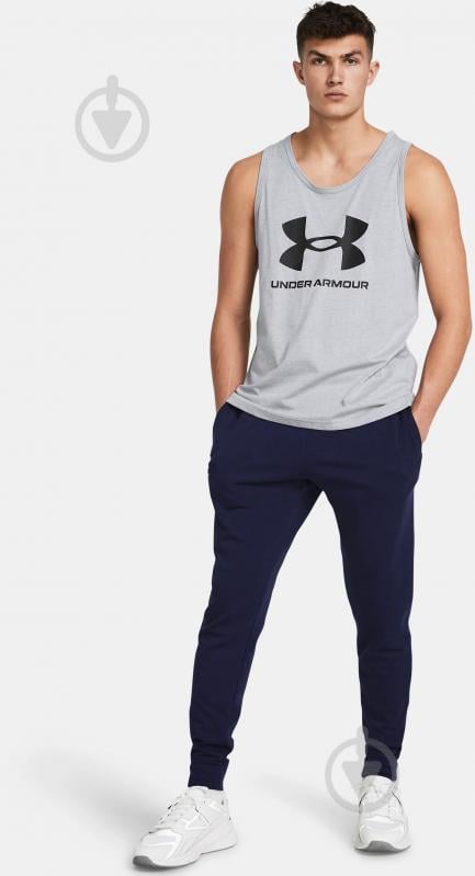 Брюки Under Armour UA RIVAL TERRY JOGGER 1380843-410 р. L синий - фото 2