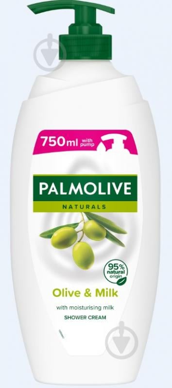 Гель для душу Palmolive Натурель Оливка та Молочко зволожуючий 750 мл - фото 1