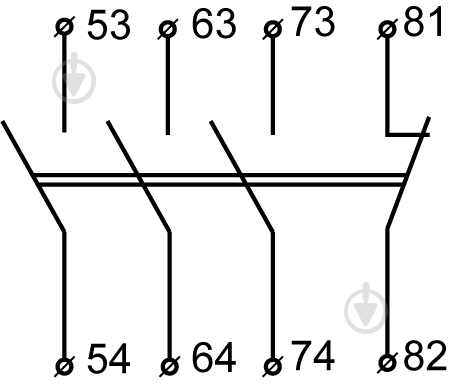 Дополнительный контакт Аско-Укрем ДК-31 (LA1-D31) A0040050013 - фото 4