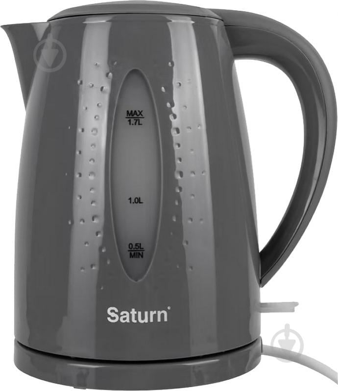 Електрочайник Saturn ST-EK8438U Grey - фото 1 Електрочайник Saturn ST-EK8438U Grey - фото 1