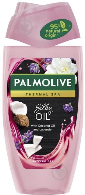 Гель для душа Palmolive Spa Шелковое масло с кокосовым маслом и лавандой 250 мл - фото 1