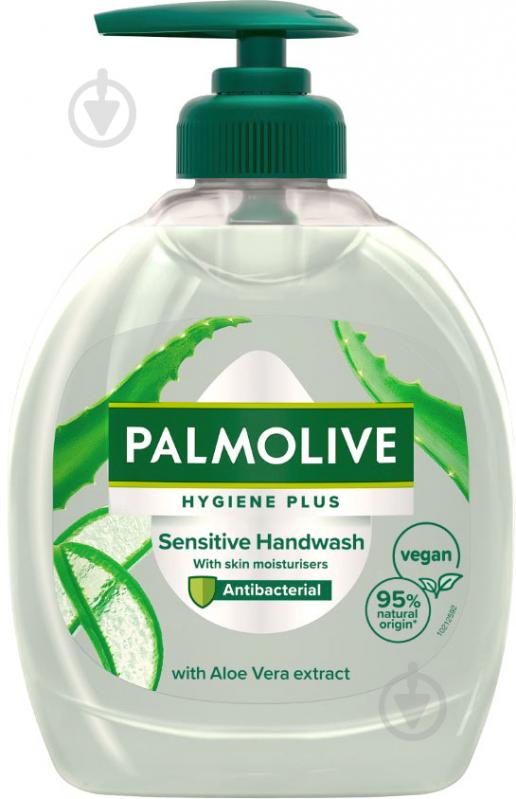 Антибактериальное жидкое мыло Palmolive Алоэ вера 300 мл - фото 1