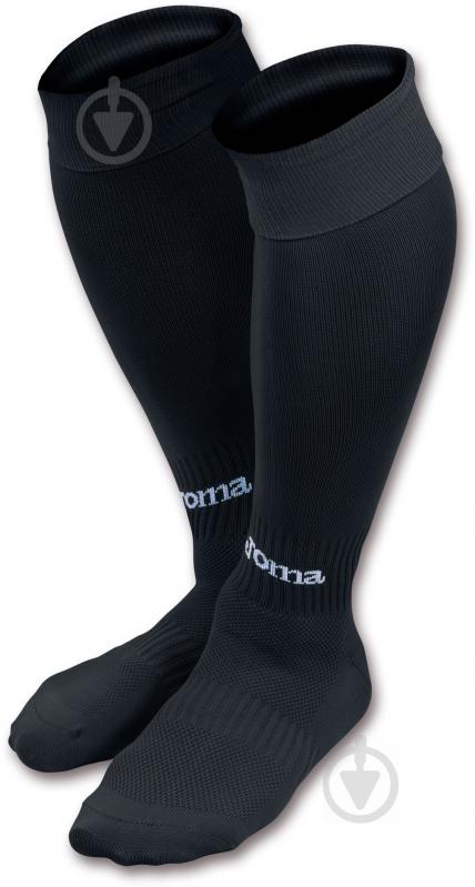 Гетры футбольные Joma FOOTBALL SOCKS CLASSIC II BLACK 400054.100 р.M черный - фото 1