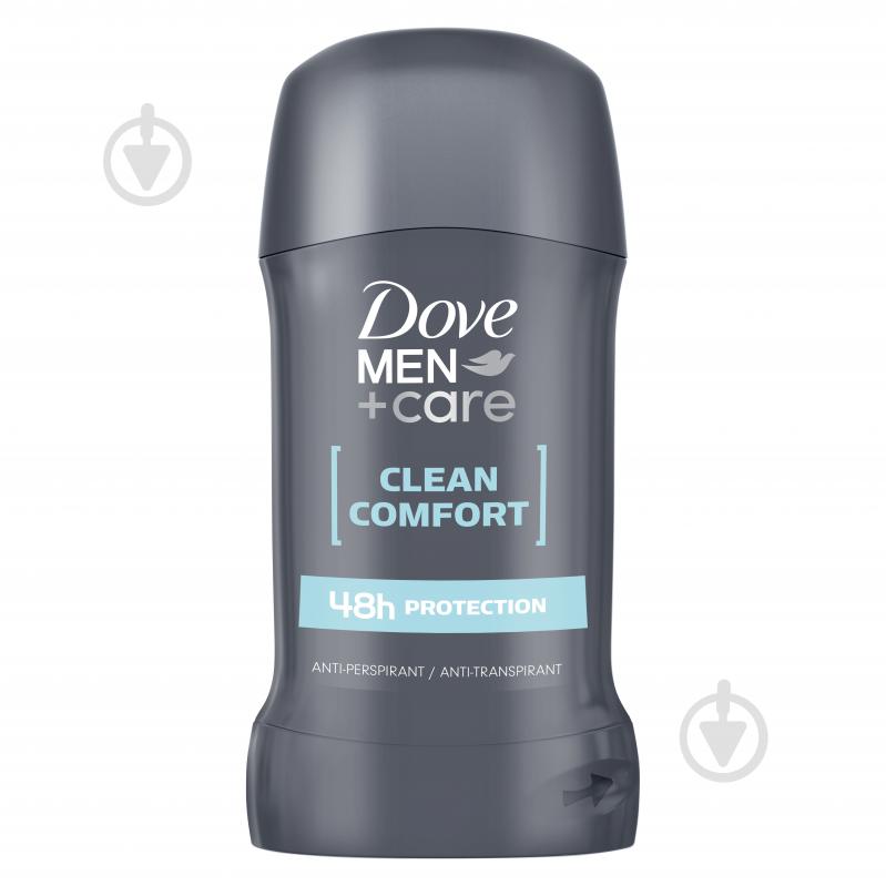 Антиперспірант чоловічі Dove MEN+CARE Комфорт чистоти 50 мл - фото 1