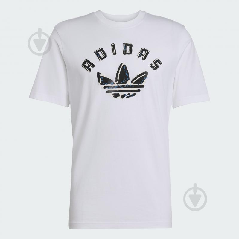 Футболка Adidas GRFX TEE JX3089 р.S белый - фото 6