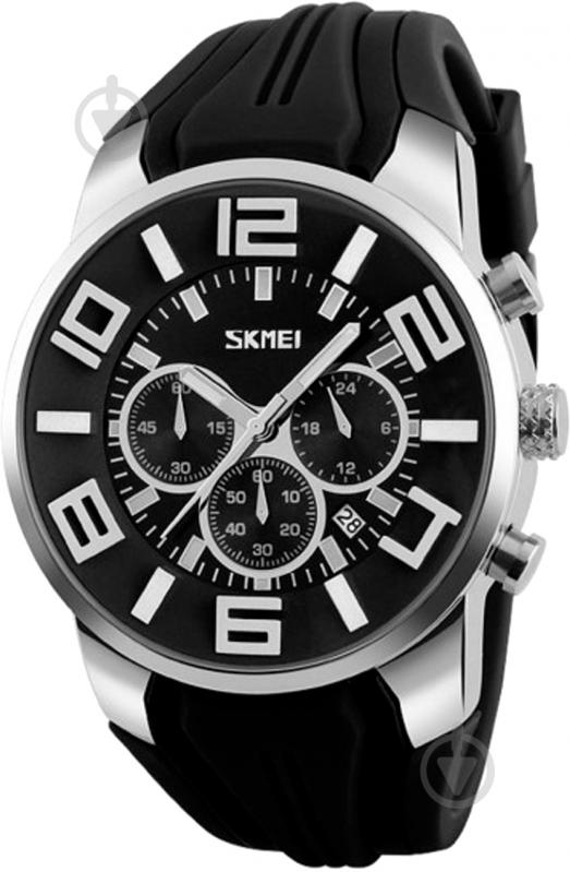 Наручний годинник Skmei 9128 black (9128BOXBK) - фото 1 Наручний годинник Skmei 9128 black (9128BOXBK) - фото 1