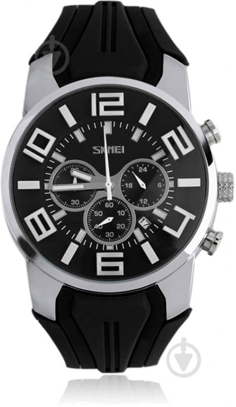 Наручний годинник Skmei 9128 black (9128BOXBK) - фото 2 Наручний годинник Skmei 9128 black (9128BOXBK) - фото 2