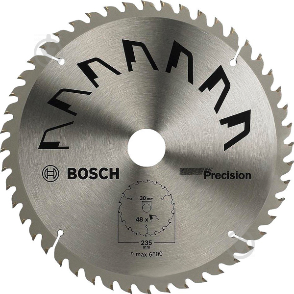 Пиляльний диск Bosch Precision 235x30x2.5 Z48 26;2609256877 - фото 1