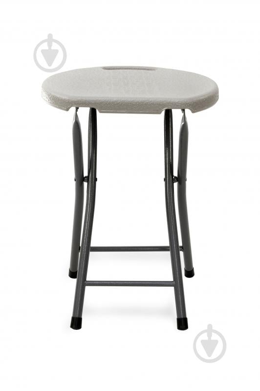 Табурет розкладний Мікс Меблі Літл світло-сірий / чорний - фото 4 Табурет розкладний Мікс Меблі Літл світло-сірий / чорний - фото 4