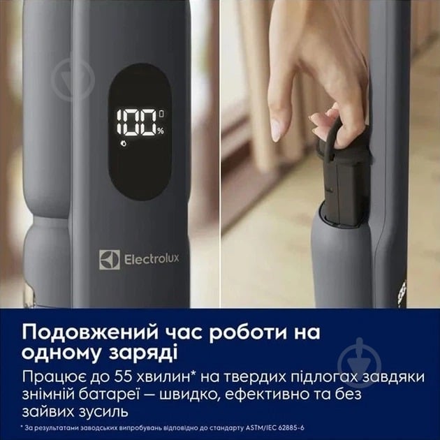Пылесос аккумуляторный Electrolux EW51U1DB blue - фото 12