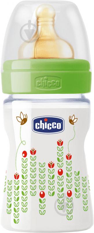 Пляшка Chicco Well-Being пластикова 150 мл нейтральна - фото 1