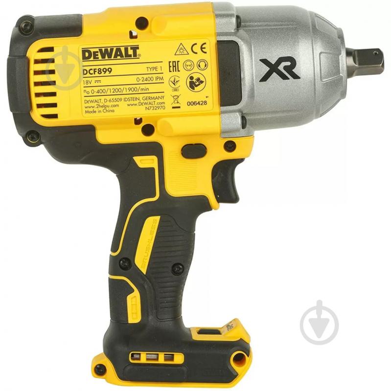 Гайковерт ударний акумуляторний DeWalt Combo DCF899N+DCB184 - фото 3