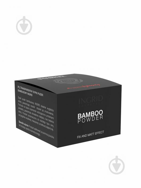 Пудра Ingrid Cosmetics Bamboo Powder напівпрозорий 8 г - фото 2