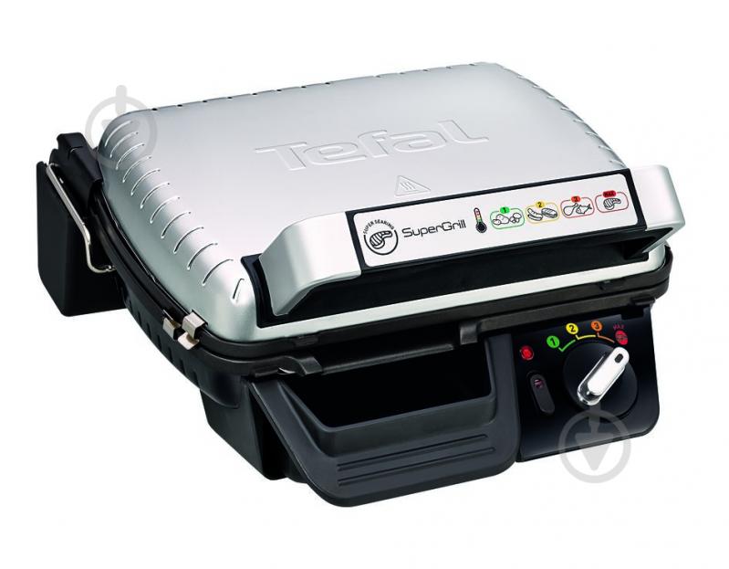 Гриль электрический Tefal SUPERGRILL STANDARD GC450B32 - фото 1