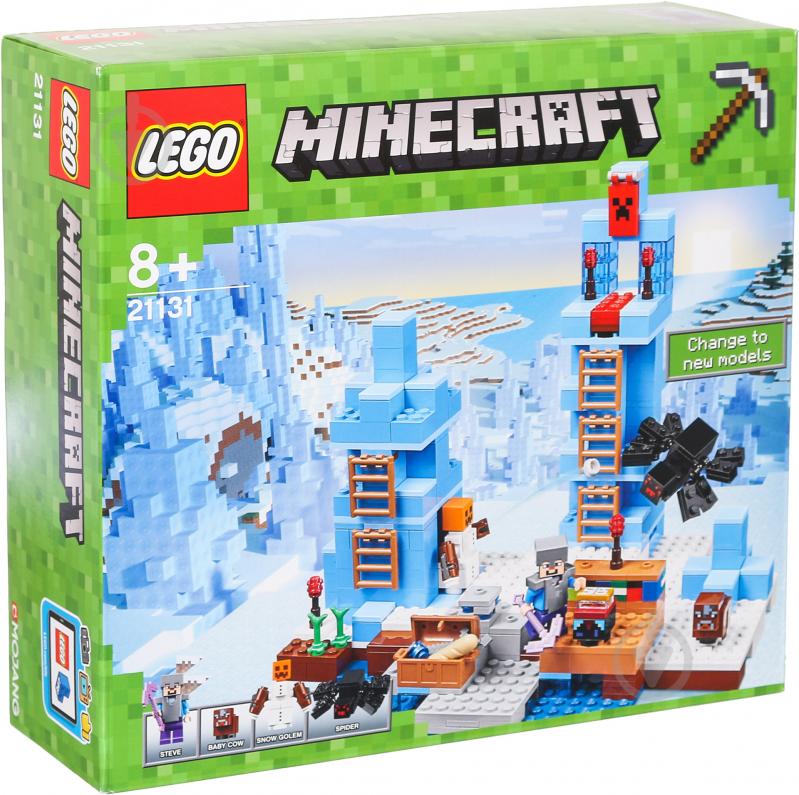 Конструктор LEGO Minecraft Крижані гори 21131 - фото 1