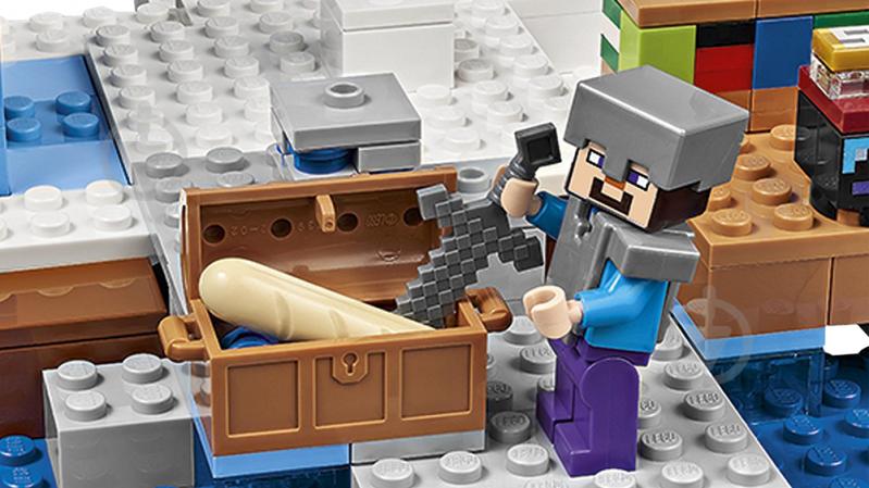 Конструктор LEGO Minecraft Крижані гори 21131 - фото 4