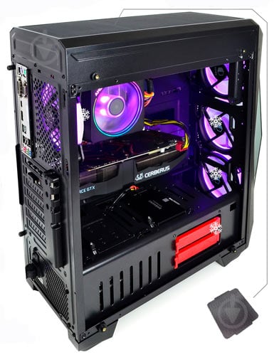 Компьютер персональный Artline Gaming X63 (X63v17) black - фото 11