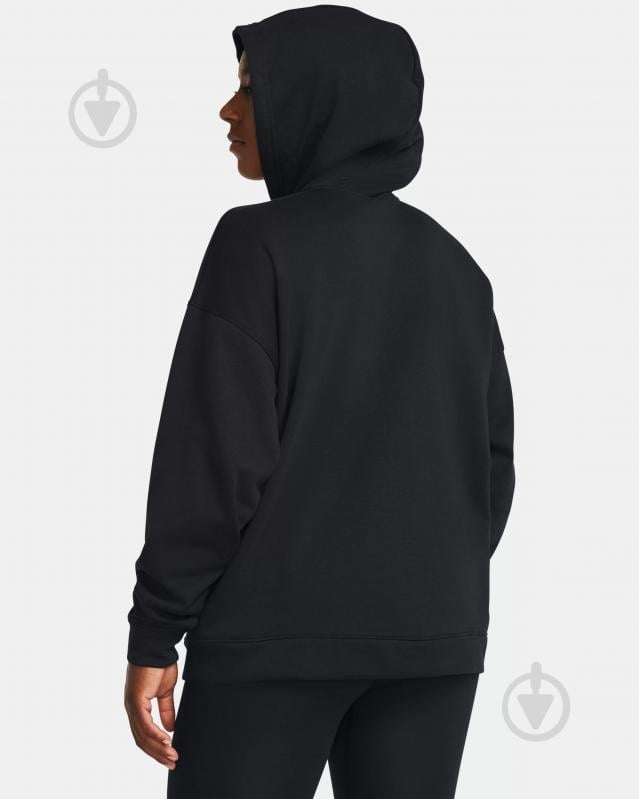 Джемпер Under Armour UA RIVAL TERRY OS FZ HOODED 1386043-001 р.XL чорний - фото 2