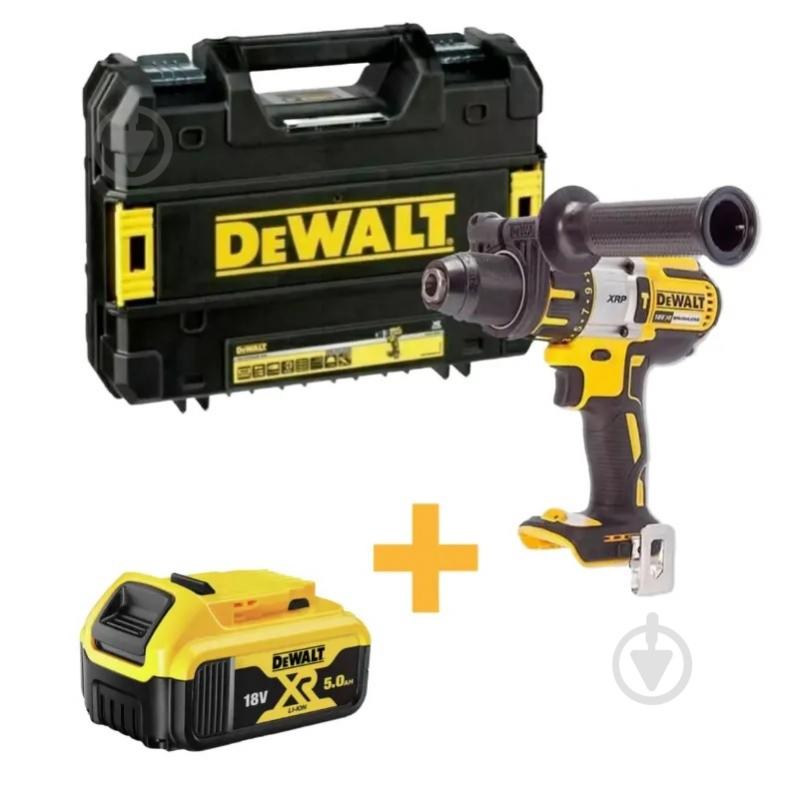Шуруповерт ударный аккумуляторный DeWalt Combo DCD996NT+DCB184 - фото 1 Шуруповерт ударный аккумуляторный DeWalt Combo DCD996NT+DCB184 - фото 1