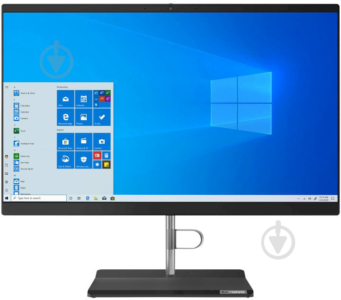 Моноблок Lenovo V50a-24 23,8 (11FJA0AUUI) black - фото 1