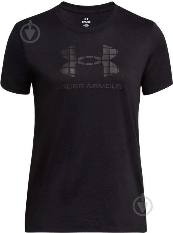 Футболка Under Armour UA TECH BL HD SS 1383091-001 р.M черный - фото 1