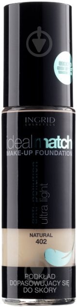 Крем тональний Ingrid Cosmetics Ideal Match №402 Natural 30 мл - фото 1