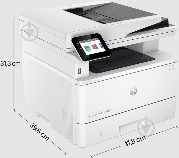 МФУ HP LaserJet Pro 4103fdw + Wi-Fi А4 (2Z629A) - фото 6