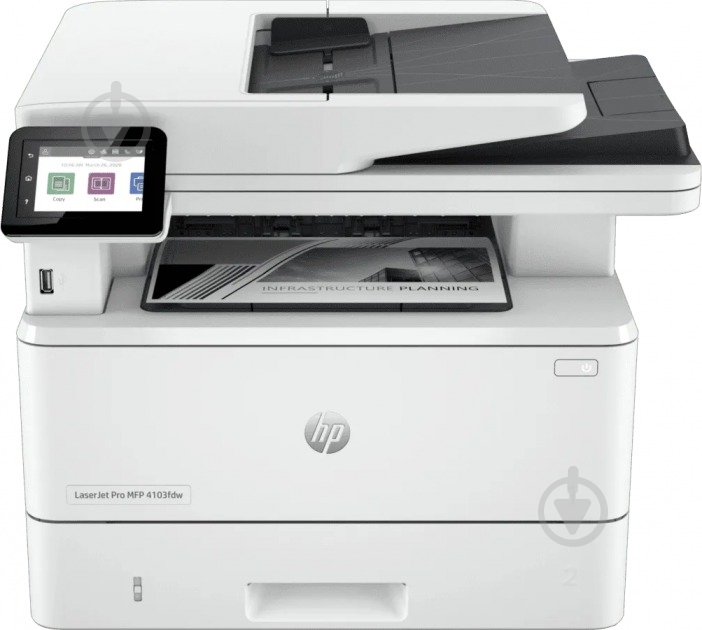 МФУ HP LaserJet Pro 4103fdw + Wi-Fi А4 (2Z629A) - фото 1