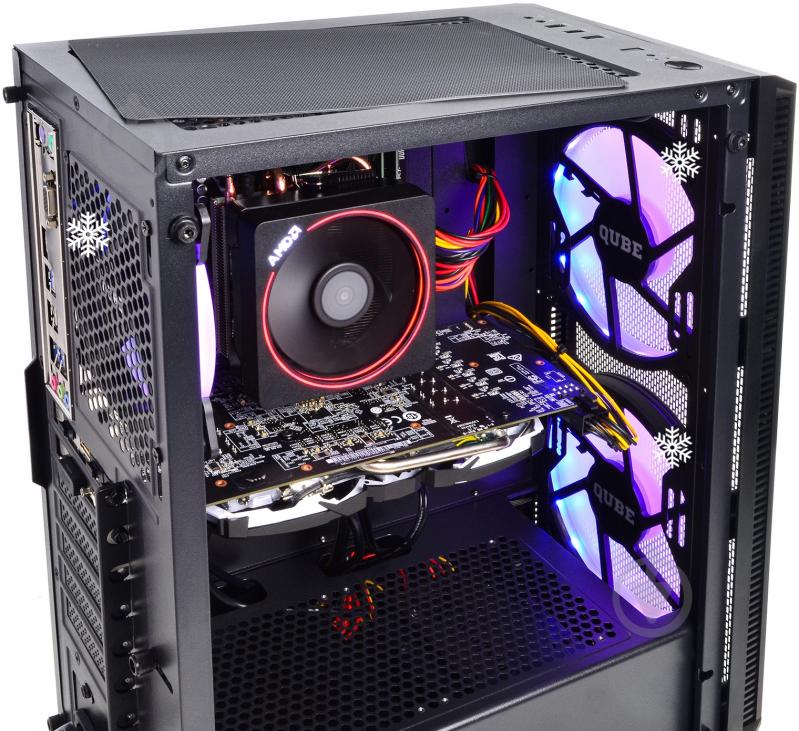 Компьютер персональный Artline Gaming X45 (X45v21) black - фото 9