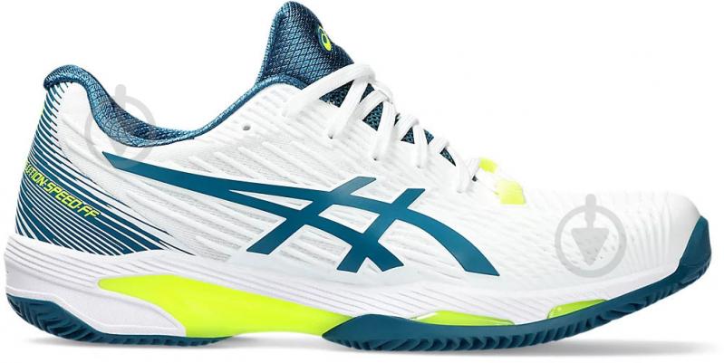 Кроссовки мужские демисезонные Asics SOLUTION SPEED FF 2 CLAY 1041A187-102 р.44 белые - фото 2