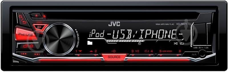 Автомагнітола JVC KD-R671 - фото 1