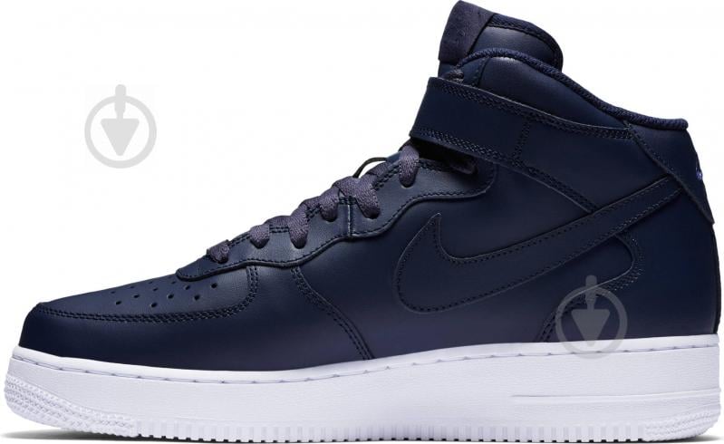 Кросівки чоловічі зимові Nike AIR FORCE 1 MID 07 315123-415 р.42 темно-сині - фото 3