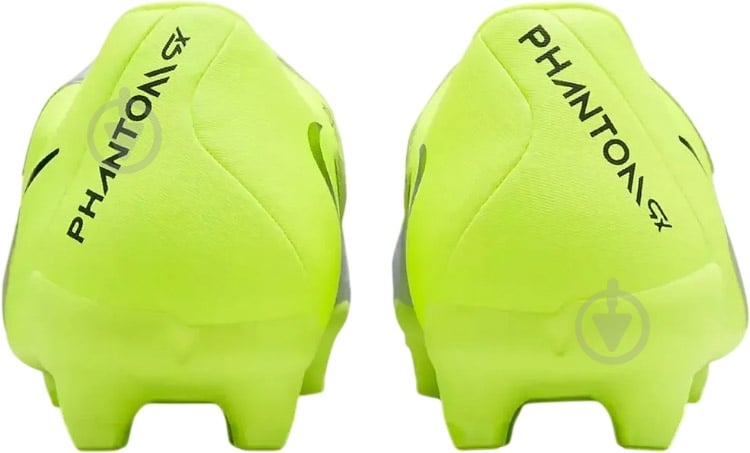 Бутсы Nike Phantom Gx II Academy Fg/Mg FD6723-003 р.45 серый с зеленым - фото 7