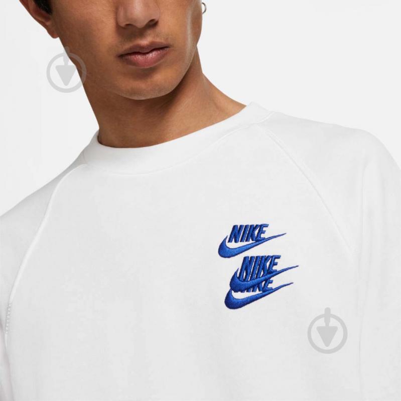 Світшот Nike M NSW FT CRW WTOUR DD0882-100 р. XL білий - фото 3