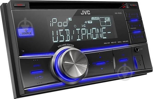 Автомагнитола JVC KW-R500EYD - фото 2 Автомагнитола JVC KW-R500EYD - фото 2