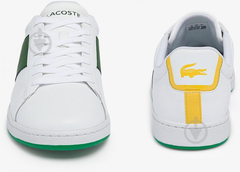 Кросівки чоловічі демісезонні Lacoste Sport 743SMA0053082 р.41,5 білі - фото 5