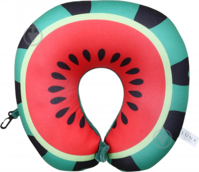 Подушка дорожня Watermelon Luna 30x30 см різнокольоровий - фото 1