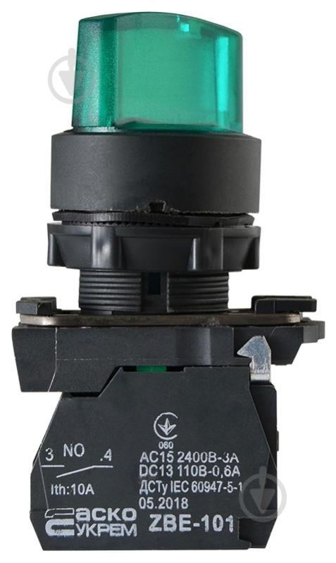 Кнопка Аско-Укрем TB5-AK123M5 A0140010165 - фото 2