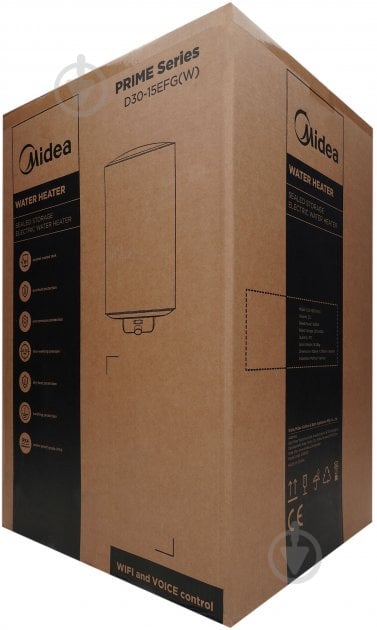 Бойлер Midea D30-15EFG (W)PRIME WiFI - фото 22