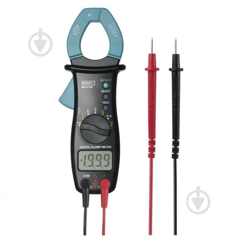Мультиметр-клещи токоизмерительные Emos M0400 с щупом - фото 2